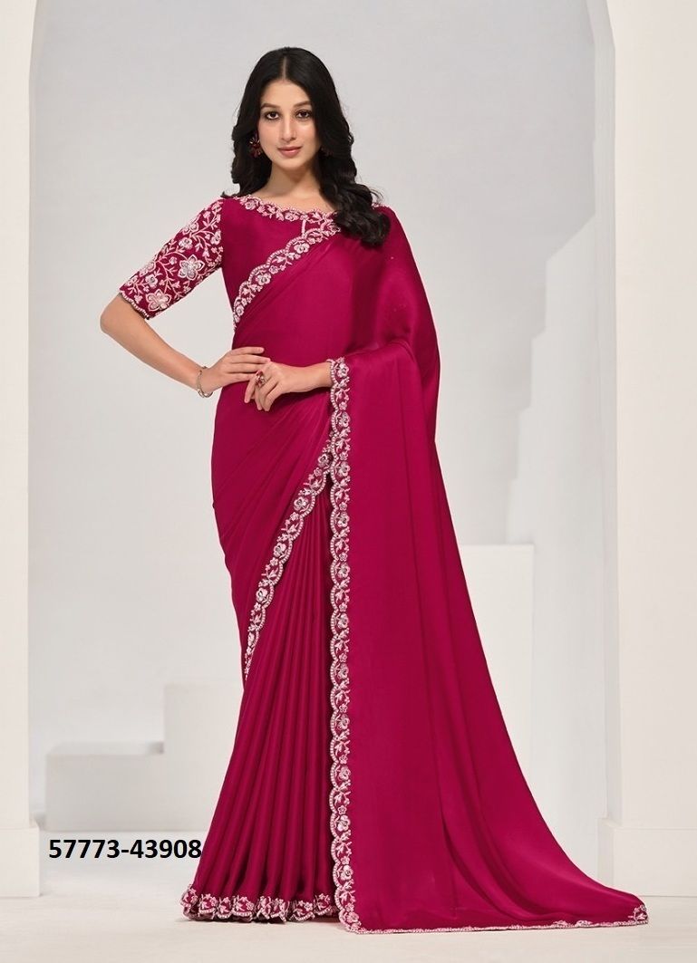 SAANJH - Catalog # 57773 (Set of 16 Sarees) by Brand MAHOTSAV
