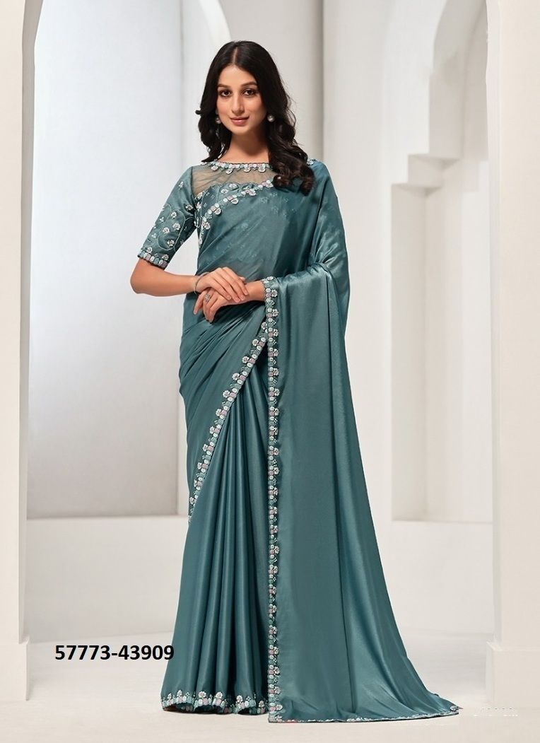 SAANJH - Catalog # 57773 (Set of 16 Sarees) by Brand MAHOTSAV
