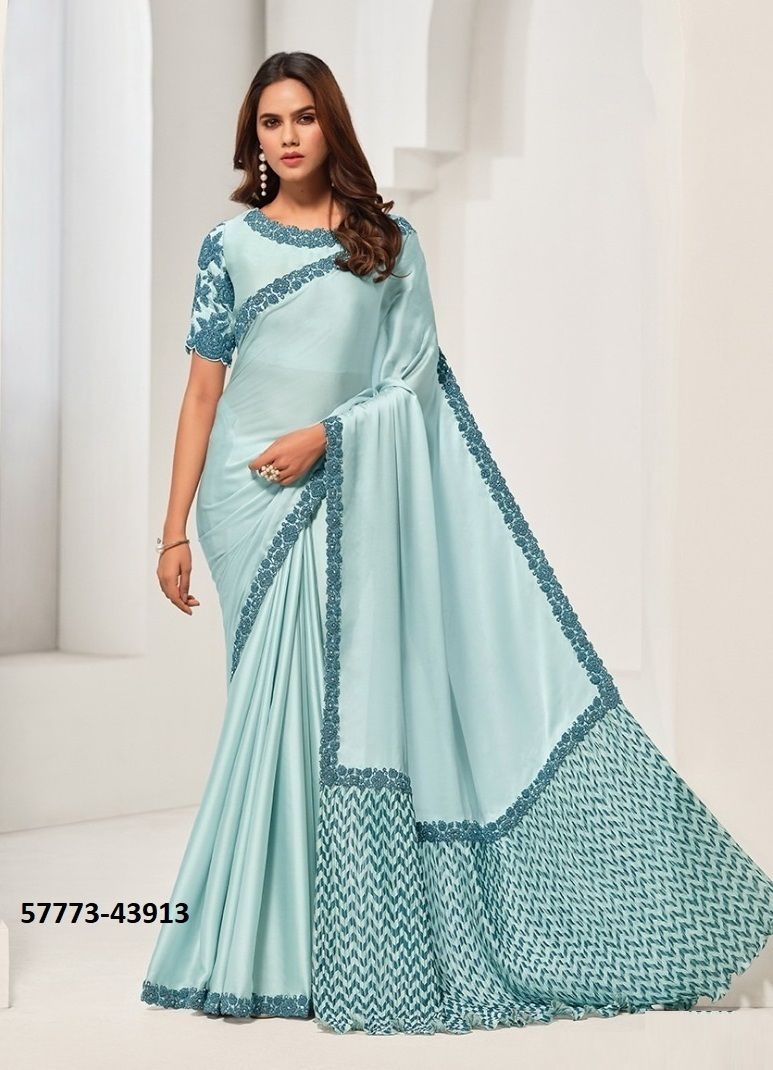 SAANJH - Catalog # 57773 (Set of 16 Sarees) by Brand MAHOTSAV