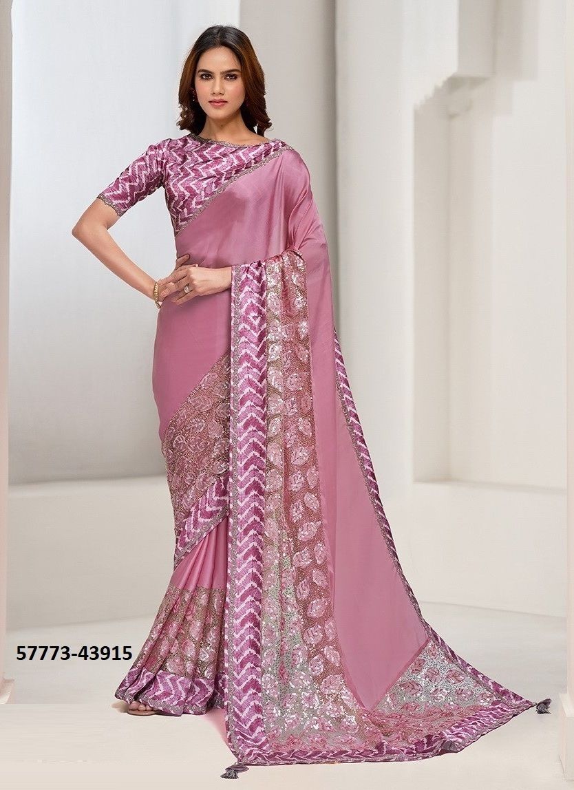 SAANJH - Catalog # 57773 (Set of 16 Sarees) by Brand MAHOTSAV