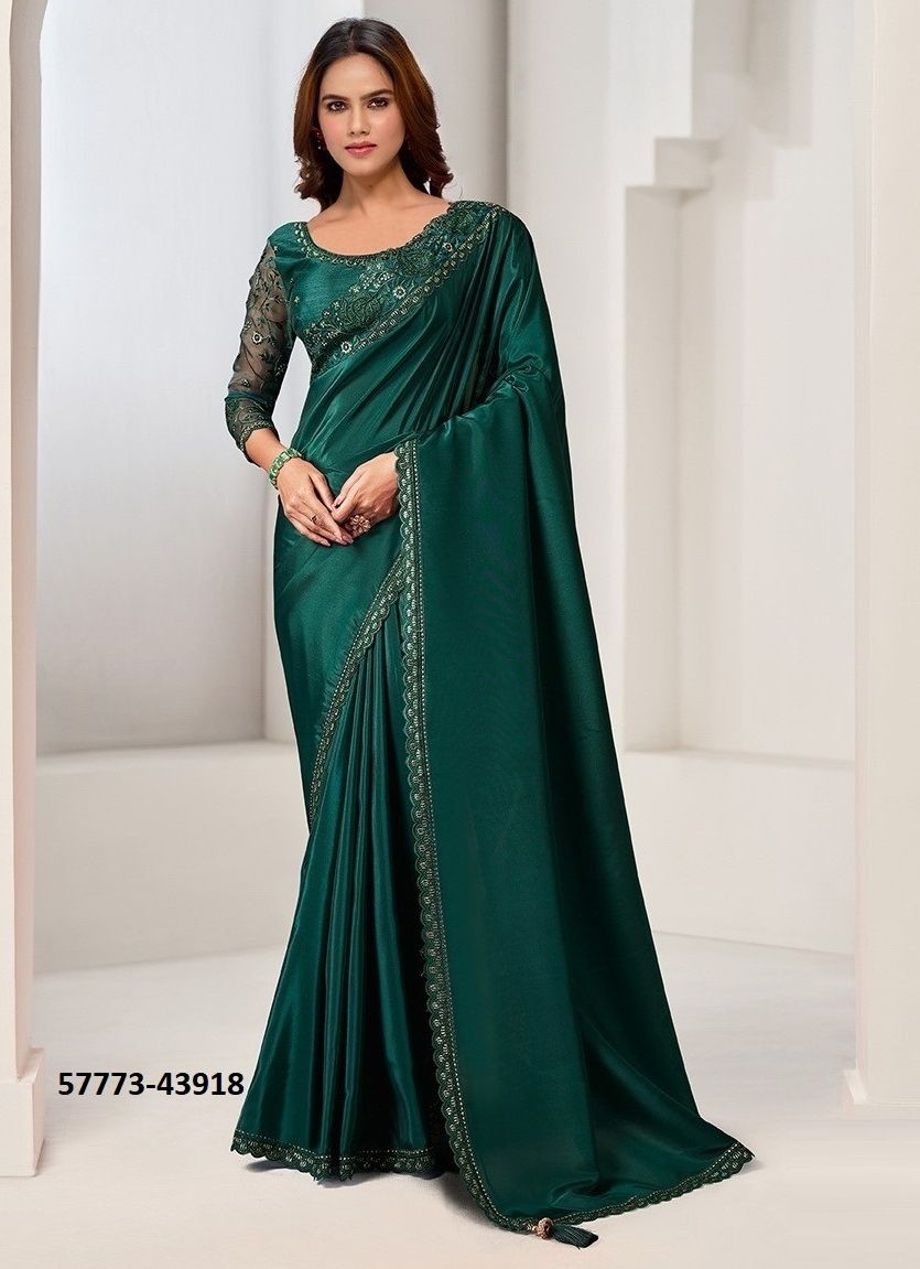 SAANJH - Catalog # 57773 (Set of 16 Sarees) by Brand MAHOTSAV