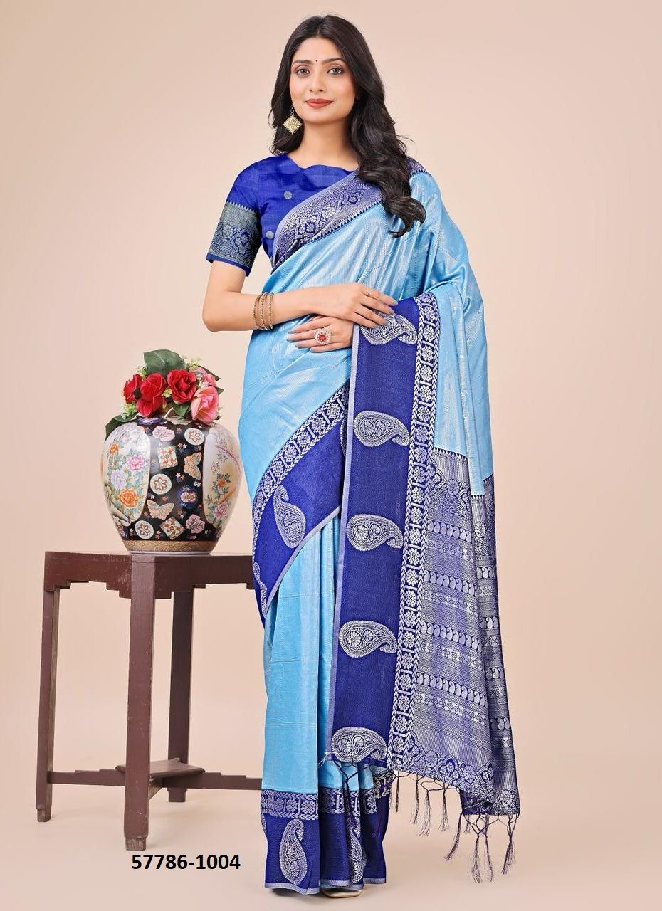 CADBURY - Catalog # 57786 (Set of 8 Sarees) by Brand STROLLAY ®