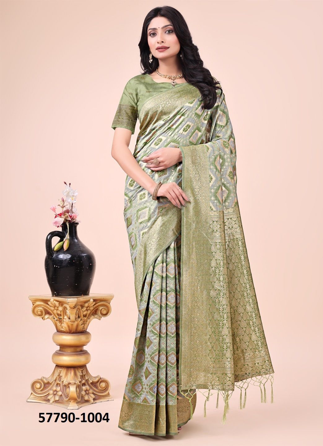 SHUBHANGI - Catalog # 57790 (Set of 5 Sarees) by Brand STROLLAY ®