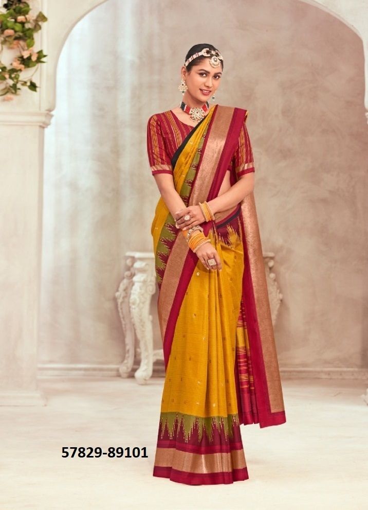 GULMARG SILK 6 - Catalog # 57829 (Set of 12 Sarees) by Brand VIPUL FASHIONS GULMARG SILK 6 - Catalog # 57829 (Set of 12 Sarees) by Brand VIPUL FASHIONS