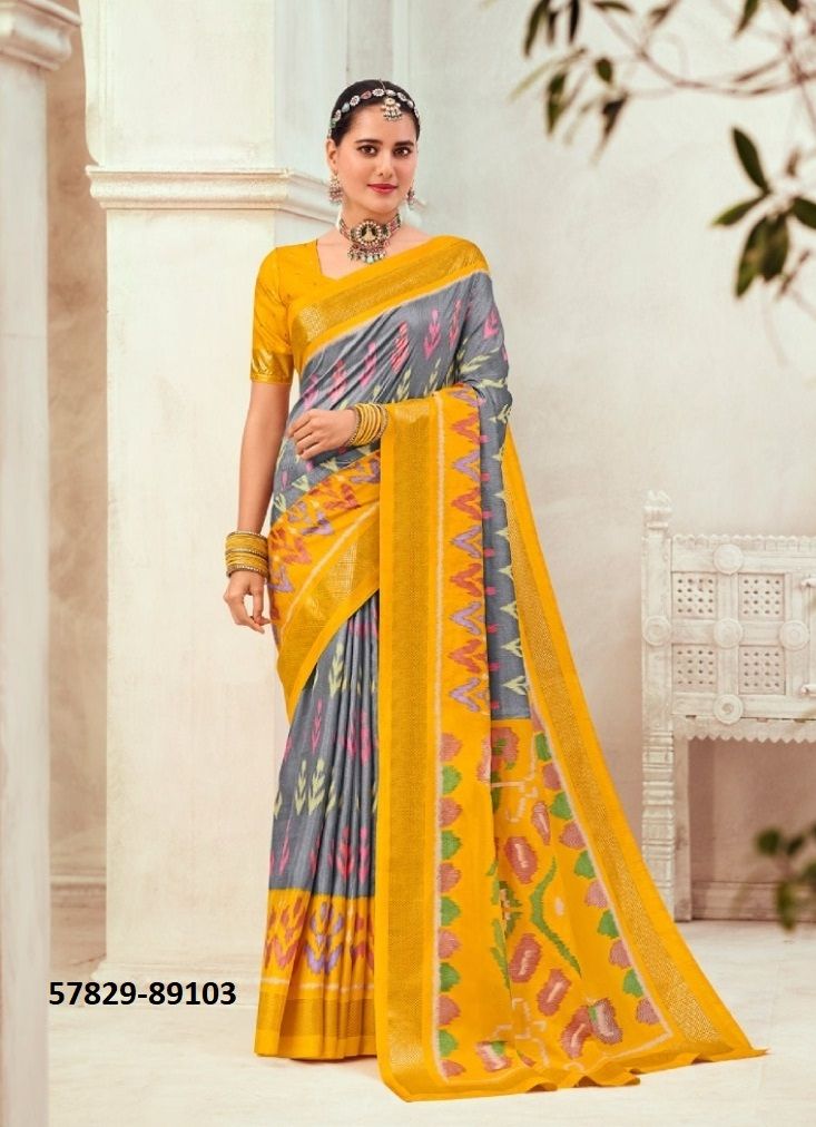GULMARG SILK 6 - Catalog # 57829 (Set of 12 Sarees) by Brand VIPUL FASHIONS GULMARG SILK 6 - Catalog # 57829 (Set of 12 Sarees) by Brand VIPUL FASHIONS