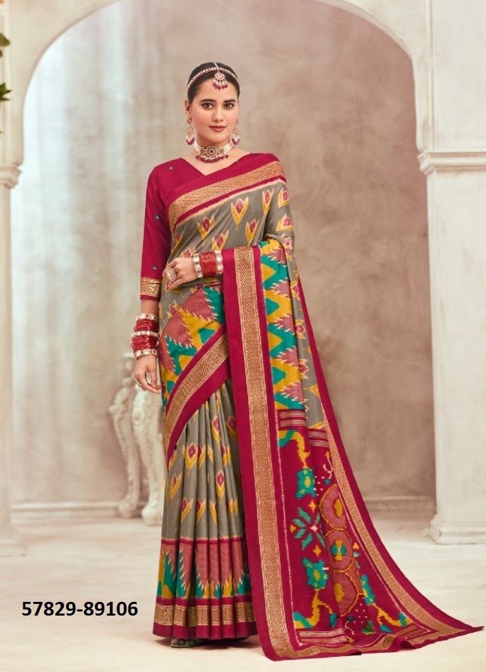 GULMARG SILK 6 - Catalog # 57829 (Set of 12 Sarees) by Brand VIPUL FASHIONS GULMARG SILK 6 - Catalog # 57829 (Set of 12 Sarees) by Brand VIPUL FASHIONS