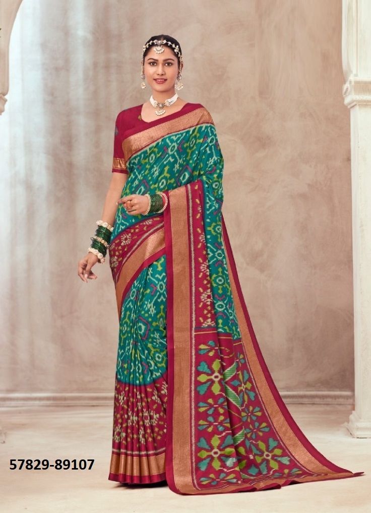 GULMARG SILK 6 - Catalog # 57829 (Set of 12 Sarees) by Brand VIPUL FASHIONS GULMARG SILK 6 - Catalog # 57829 (Set of 12 Sarees) by Brand VIPUL FASHIONS