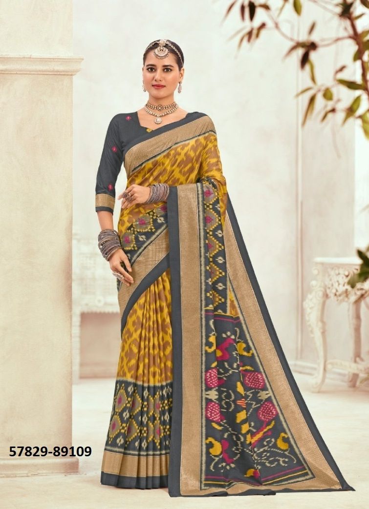 GULMARG SILK 6 - Catalog # 57829 (Set of 12 Sarees) by Brand VIPUL FASHIONS GULMARG SILK 6 - Catalog # 57829 (Set of 12 Sarees) by Brand VIPUL FASHIONS