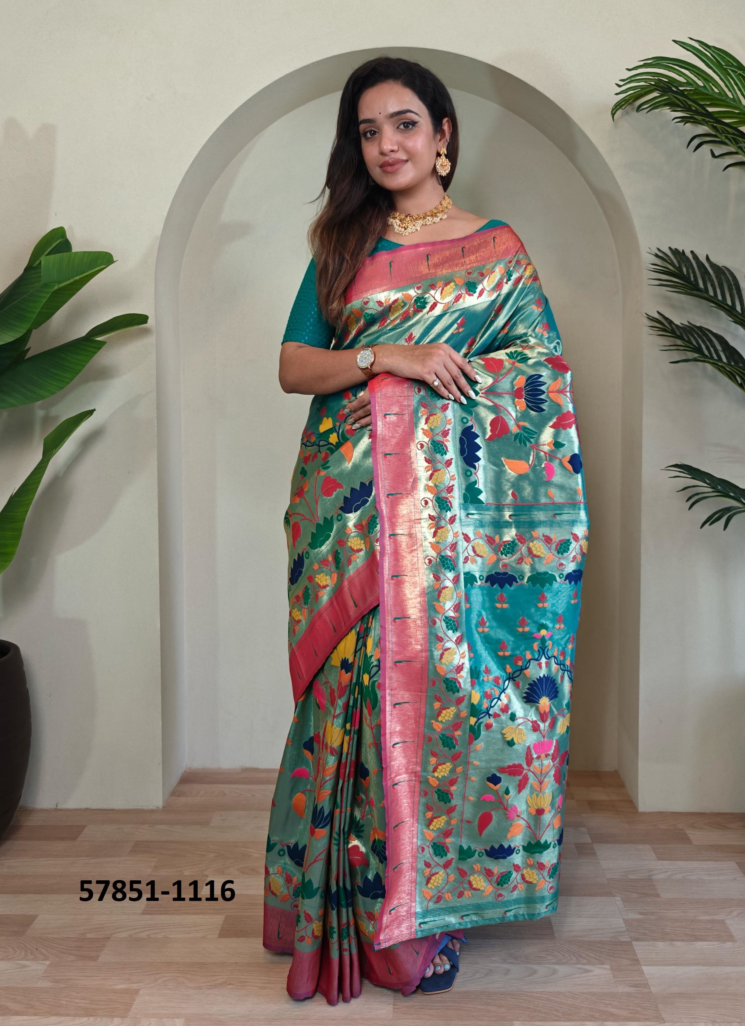 KAVYA - Catalog # 57851 (Set of 10 Sarees) by Brand STROLLAY ®