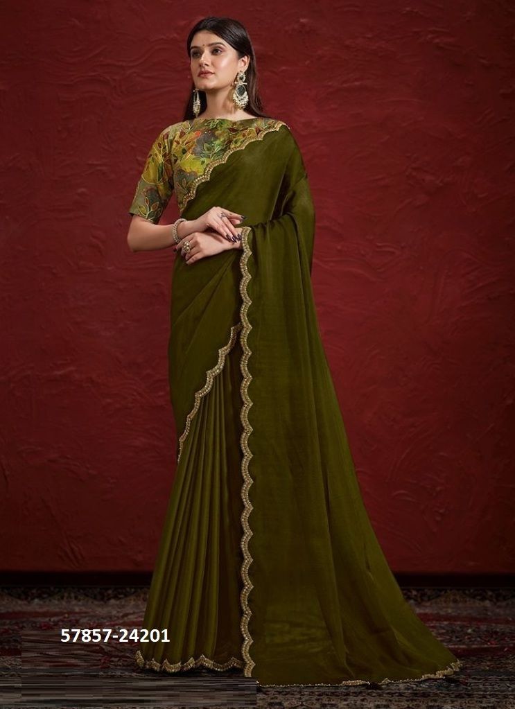 AAINA - Catalog # 57857 (Set of 9 Sarees) by Brand MAHOTSAV AAINA - Catalog # 57857 (Set of 9 Sarees) by Brand MAHOTSAV