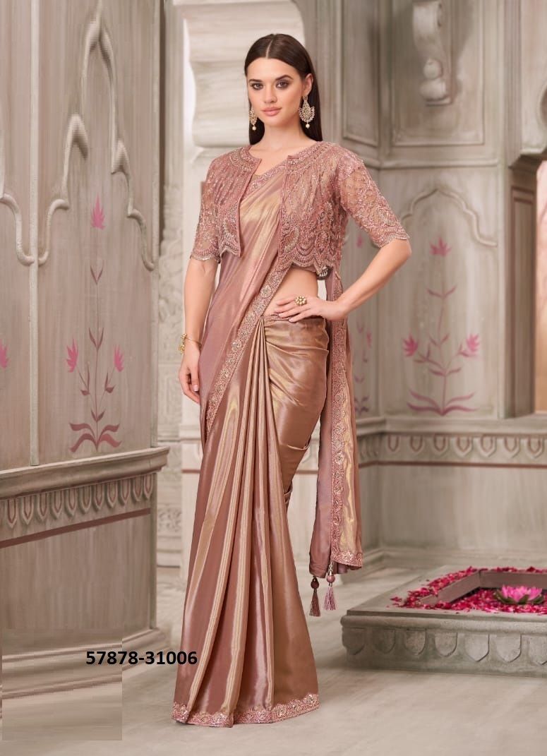 SILVER SCREEN 31 - Catalog # 57878 (Set of 18 Sarees) by Brand THE FASHION HUB