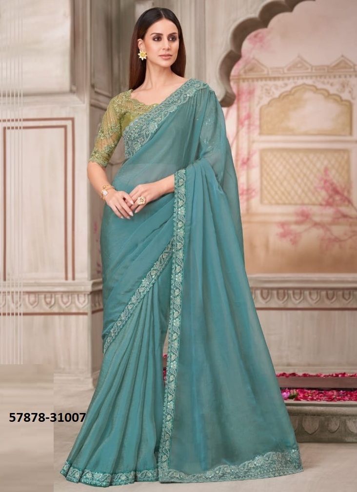 SILVER SCREEN 31 - Catalog # 57878 (Set of 18 Sarees) by Brand THE FASHION HUB
