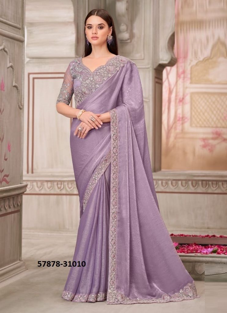 SILVER SCREEN 31 - Catalog # 57878 (Set of 18 Sarees) by Brand THE FASHION HUB