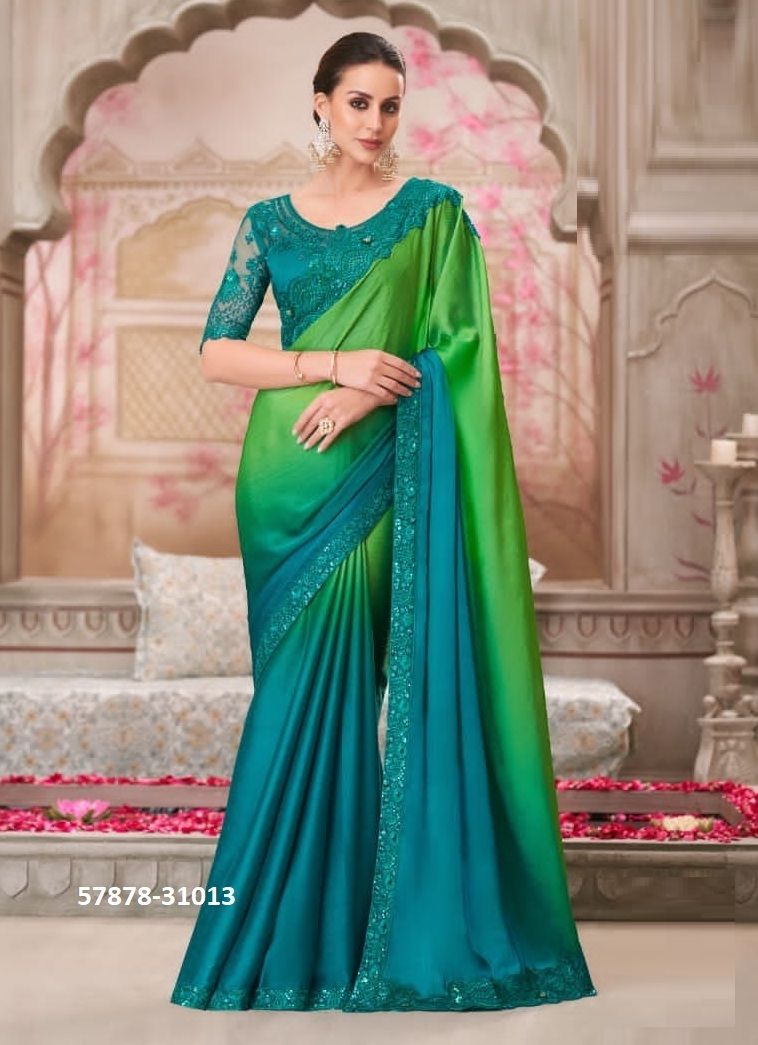 SILVER SCREEN 31 - Catalog # 57878 (Set of 18 Sarees) by Brand THE FASHION HUB