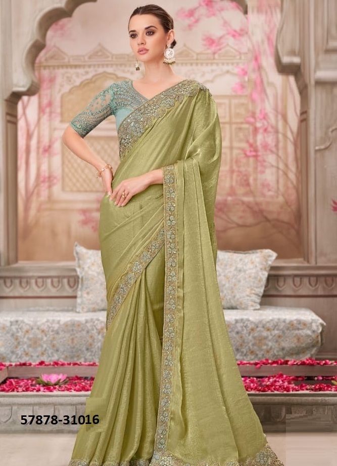 SILVER SCREEN 31 - Catalog # 57878 (Set of 18 Sarees) by Brand THE FASHION HUB