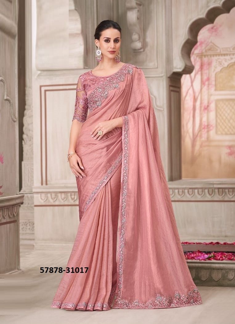 SILVER SCREEN 31 - Catalog # 57878 (Set of 18 Sarees) by Brand THE FASHION HUB