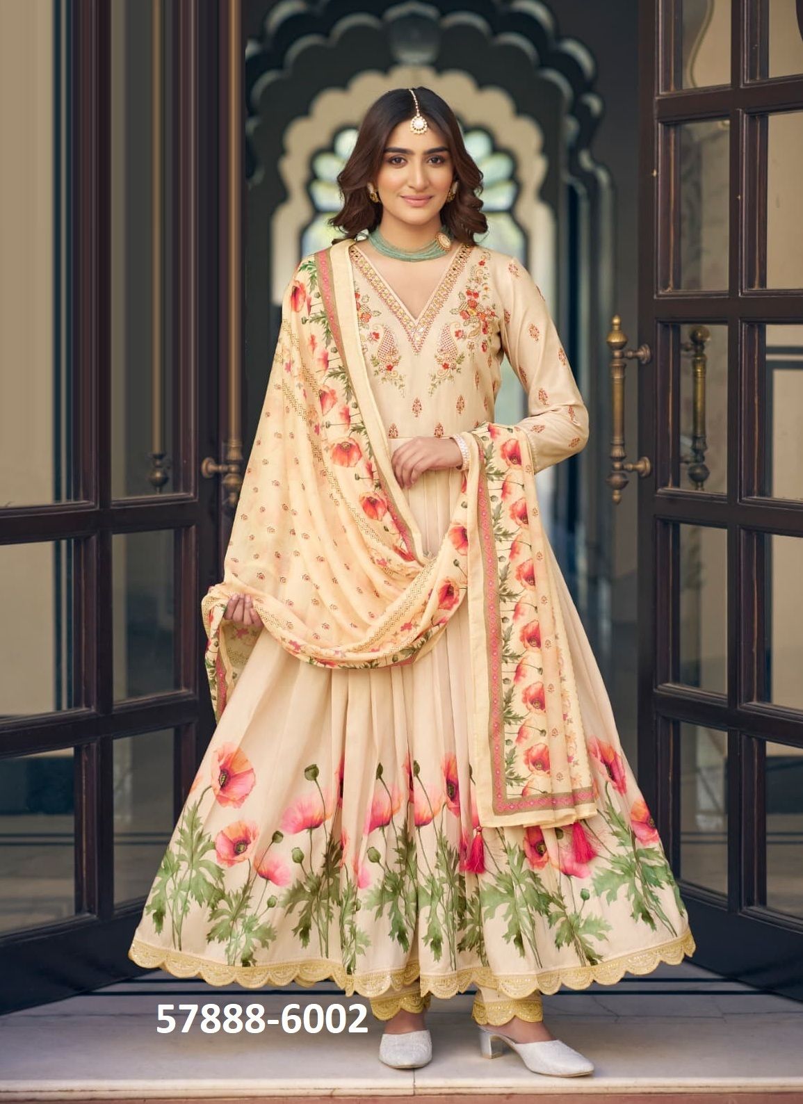 FORUM - Catalog # 57888 (Set of 4 Readymade Salwar Suits) by Brand RANGOON