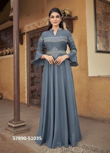 SUGAR 1 - Catalog # 57890 (Set of 4 Readymade Gowns) by Brand STROLLAY ®