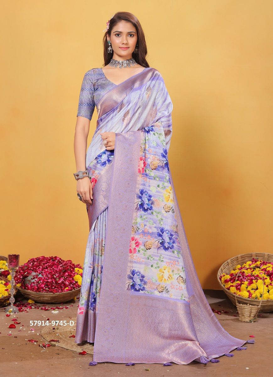 GOURI - Catalog # 57914 (Set of 5 Sarees) by Brand STROLLAY ®