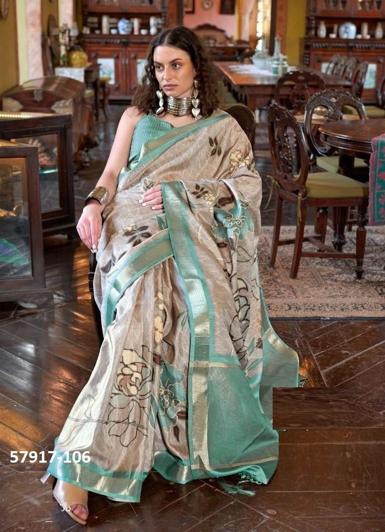 STORY - Catalog # 57917 (Set of 10 Sarees) by Brand SASURAL