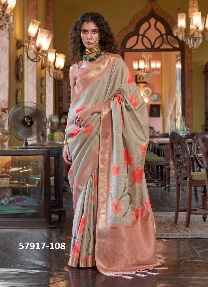 STORY - Catalog # 57917 (Set of 10 Sarees) by Brand SASURAL