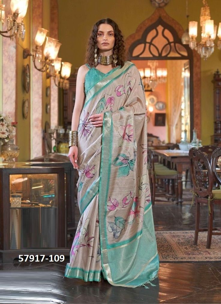 STORY - Catalog # 57917 (Set of 10 Sarees) by Brand SASURAL