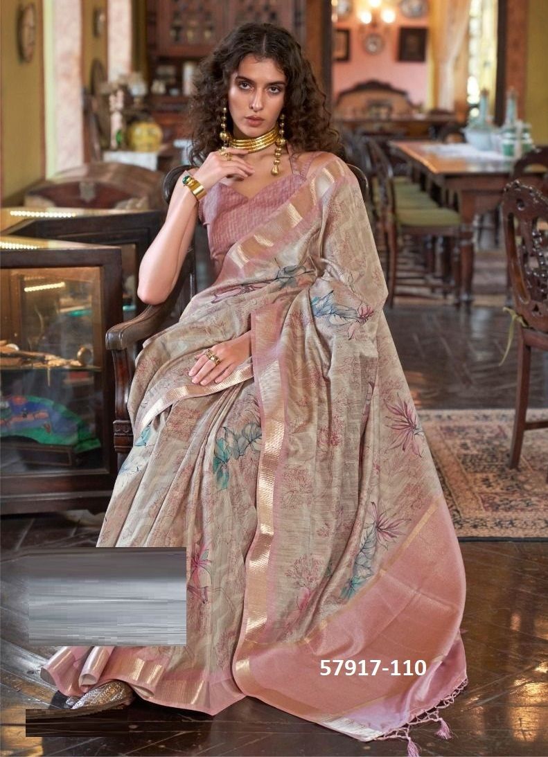 STORY - Catalog # 57917 (Set of 10 Sarees) by Brand SASURAL