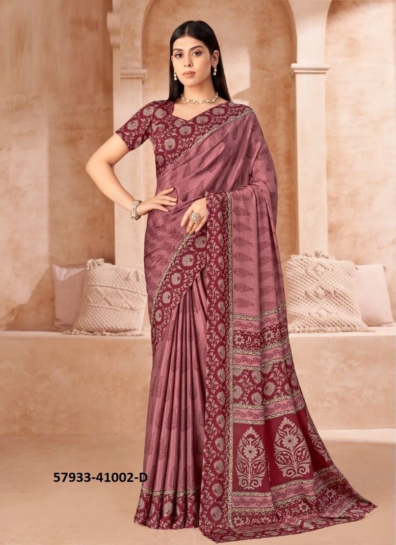 VIVANTA SILK 43 - Catalog # 57933 (Set of 12 Sarees) by Brand RUCHI SAREES VIVANTA SILK 43 - Catalog # 57933 (Set of 12 Sarees) by Brand RUCHI SAREES
