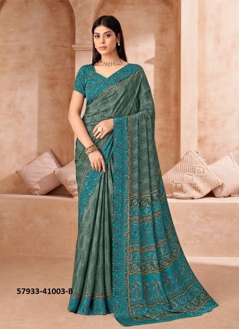VIVANTA SILK 43 - Catalog # 57933 (Set of 12 Sarees) by Brand RUCHI SAREES VIVANTA SILK 43 - Catalog # 57933 (Set of 12 Sarees) by Brand RUCHI SAREES
