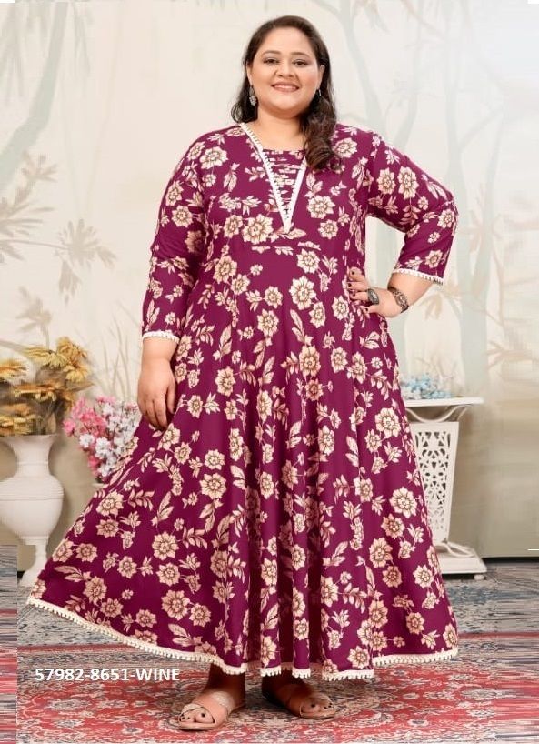 PLUS SIZE JOY 1 - Catalog # 57982 (Set of 4 Readymade Women's Kurtis / Tops) by Brand STROLLAY ® PLUS SIZE JOY 1 - Catalog # 57982 (Set of 4 Readymade Women's Kurtis / Tops) by Brand STROLLAY ®