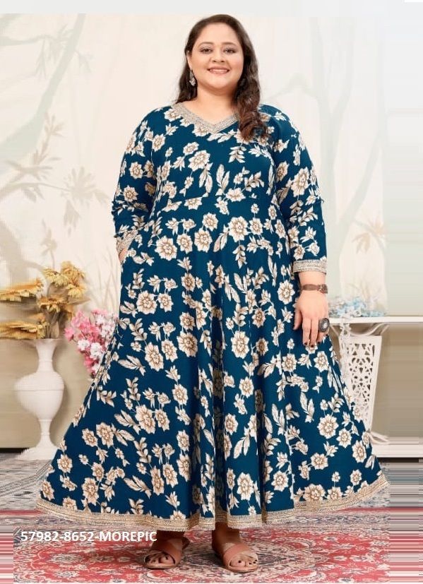 PLUS SIZE JOY 1 - Catalog # 57982 (Set of 4 Readymade Women's Kurtis / Tops) by Brand STROLLAY ® PLUS SIZE JOY 1 - Catalog # 57982 (Set of 4 Readymade Women's Kurtis / Tops) by Brand STROLLAY ®