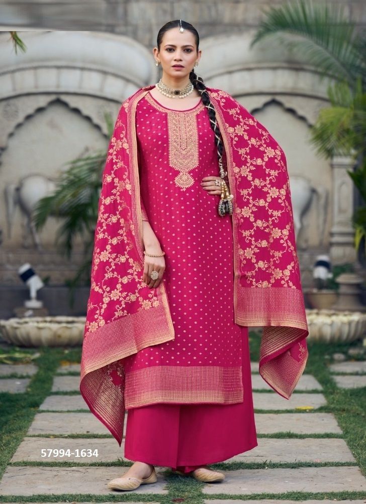 COLBEE - Catalog # 57994 (Set of 4 Semi-Stitched / Un-Stitched Suits) by Brand KALARANG