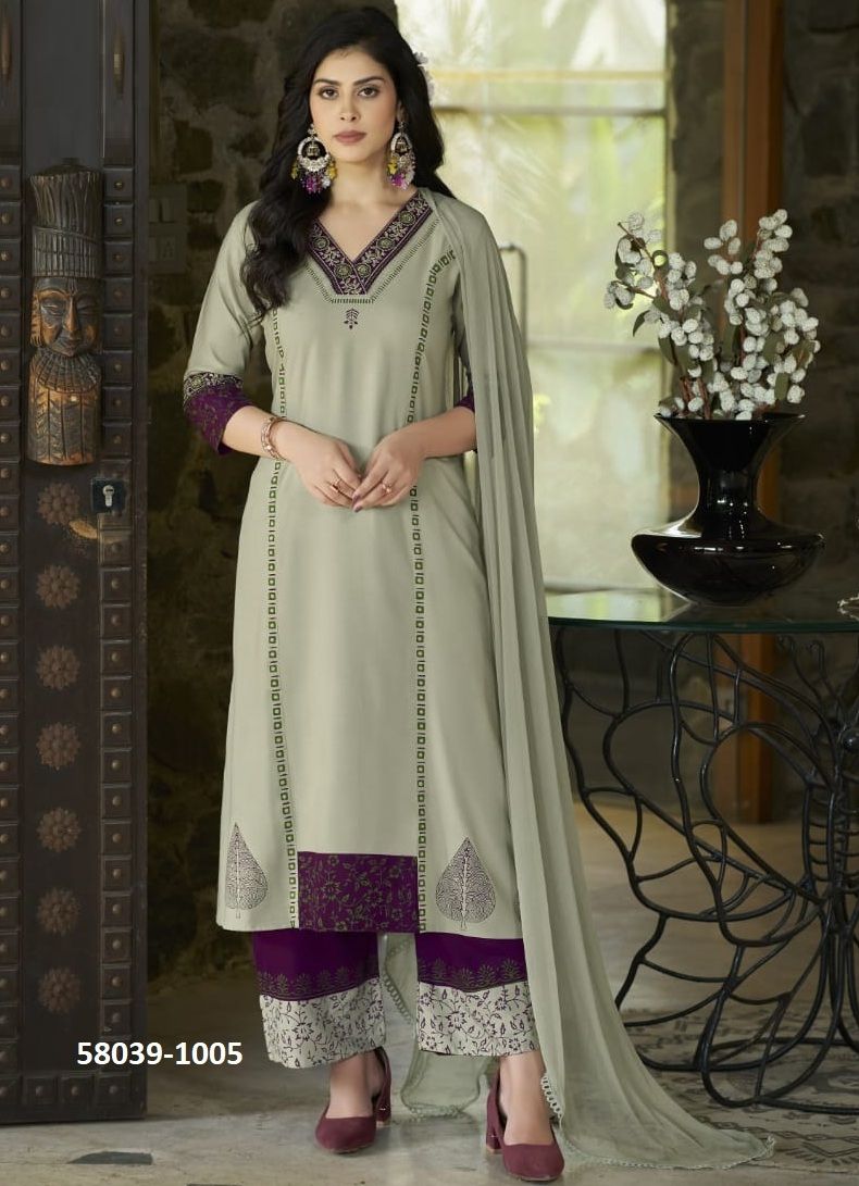 TAMANNA - Catalog # 58039 (Set of 6 Readymade Salwar Suits) by Brand WOODEE AHMEDABAD TAMANNA - Catalog # 58039 (Set of 6 Readymade Salwar Suits) by Brand WOODEE AHMEDABAD