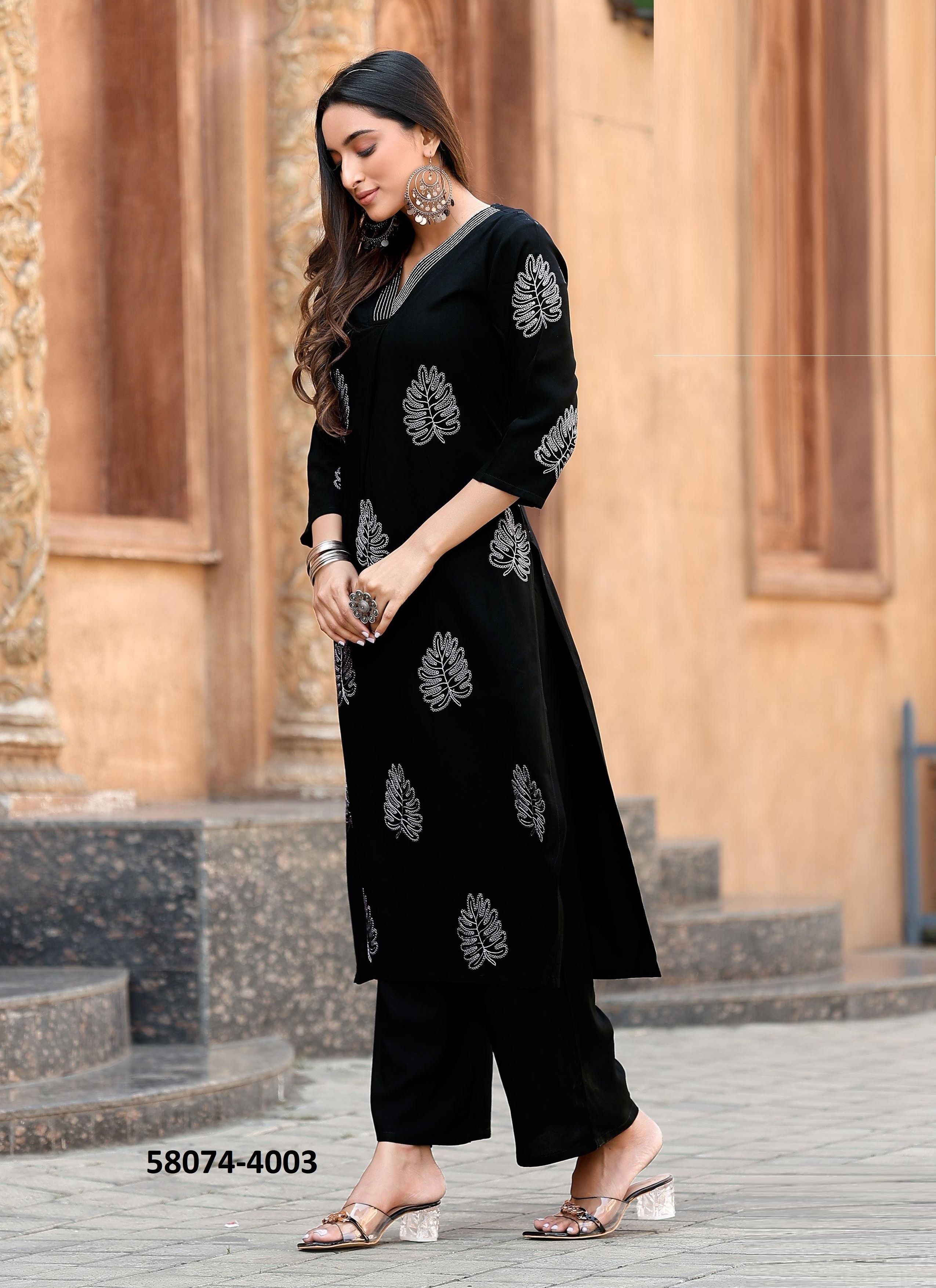 ALBELLA - Catalog # 58074 (Set of 6 Tops With Bottoms) MADE IN INDIA BY MITTOO