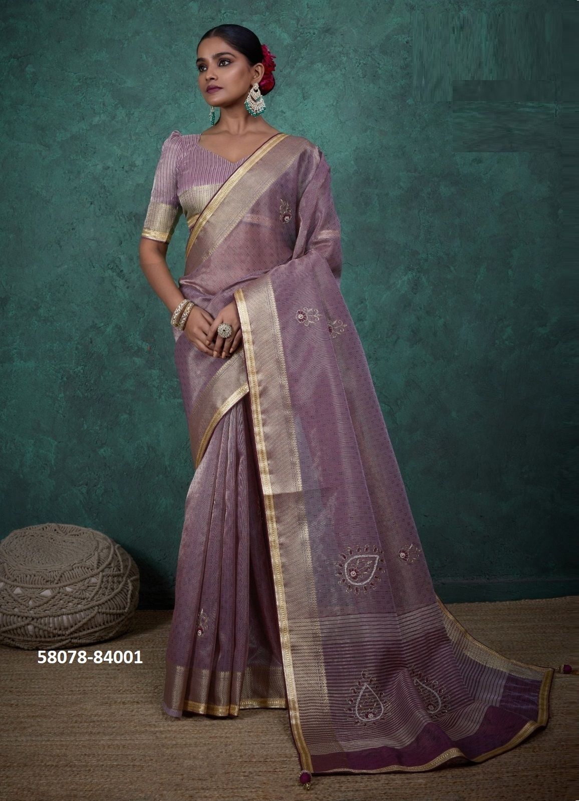 TARINI - Catalog # 58078 (Set of 5 Sarees) MADE IN INDIA BY S-ETHNIC LIFESTYLE TARINI - Catalog # 58078 (Set of 5 Sarees) MADE IN INDIA BY S-ETHNIC LIFESTYLE
