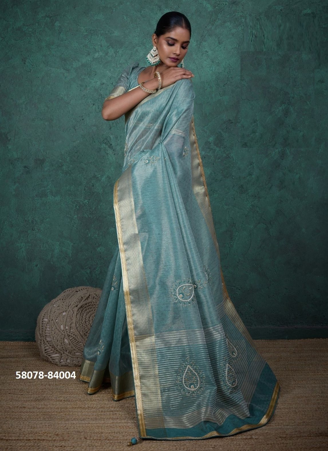 TARINI - Catalog # 58078 (Set of 5 Sarees) MADE IN INDIA BY S-ETHNIC LIFESTYLE TARINI - Catalog # 58078 (Set of 5 Sarees) MADE IN INDIA BY S-ETHNIC LIFESTYLE