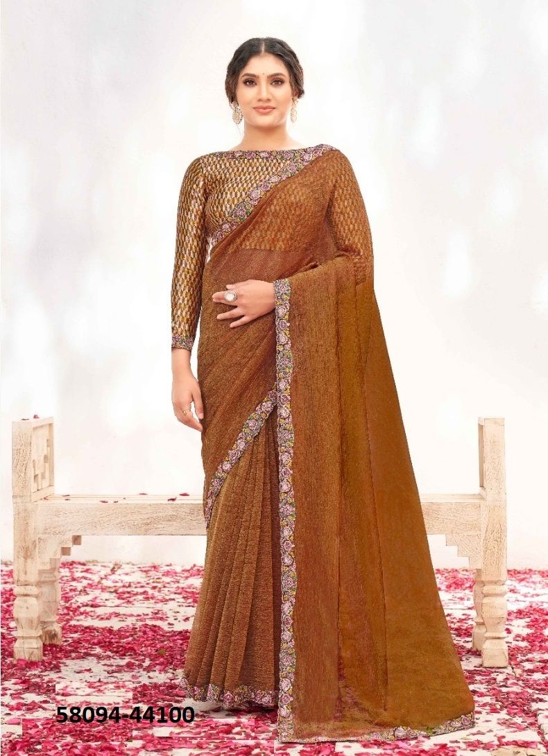 VARYA - Catalog # 58094 (Set of 12 Sarees) by Brand MAHOTSAV VARYA - Catalog # 58094 (Set of 12 Sarees) by Brand MAHOTSAV