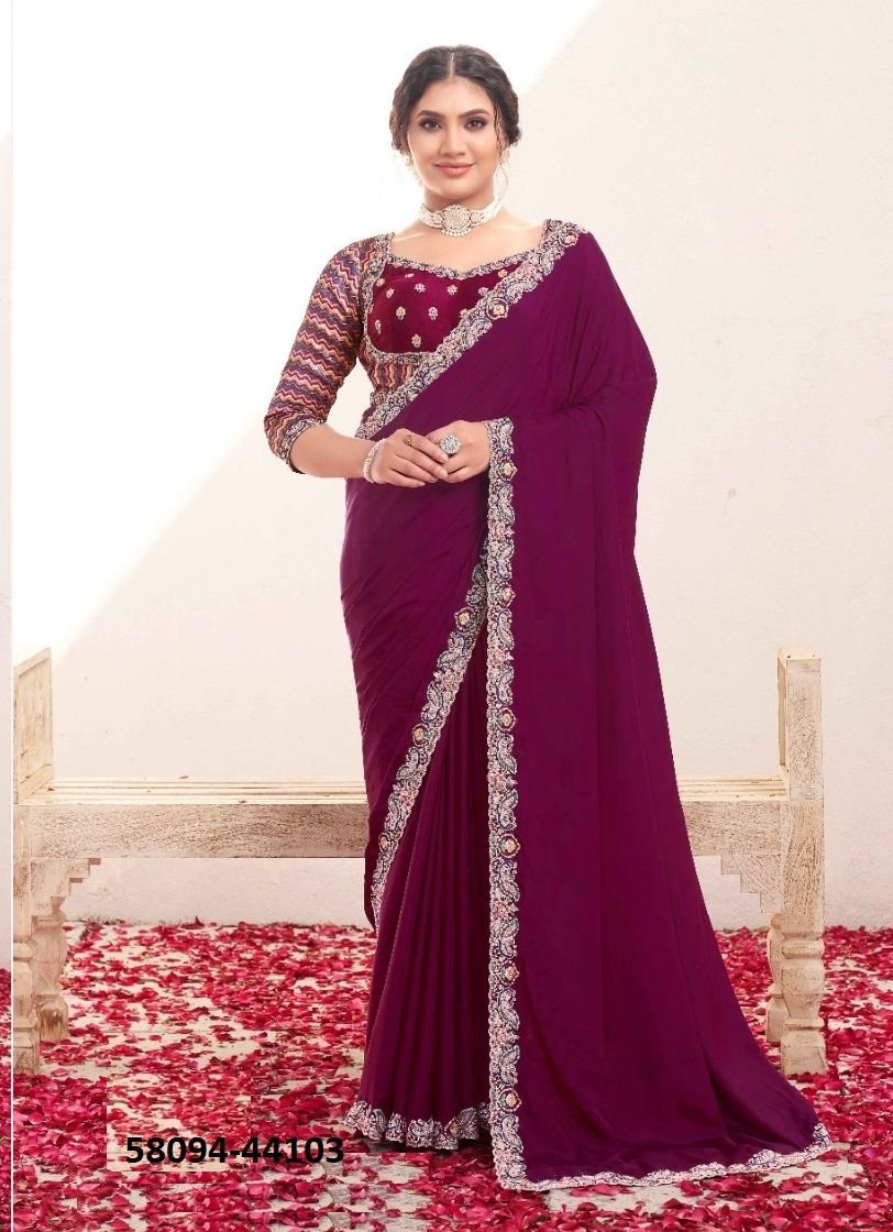 VARYA - Catalog # 58094 (Set of 12 Sarees) by Brand MAHOTSAV VARYA - Catalog # 58094 (Set of 12 Sarees) by Brand MAHOTSAV