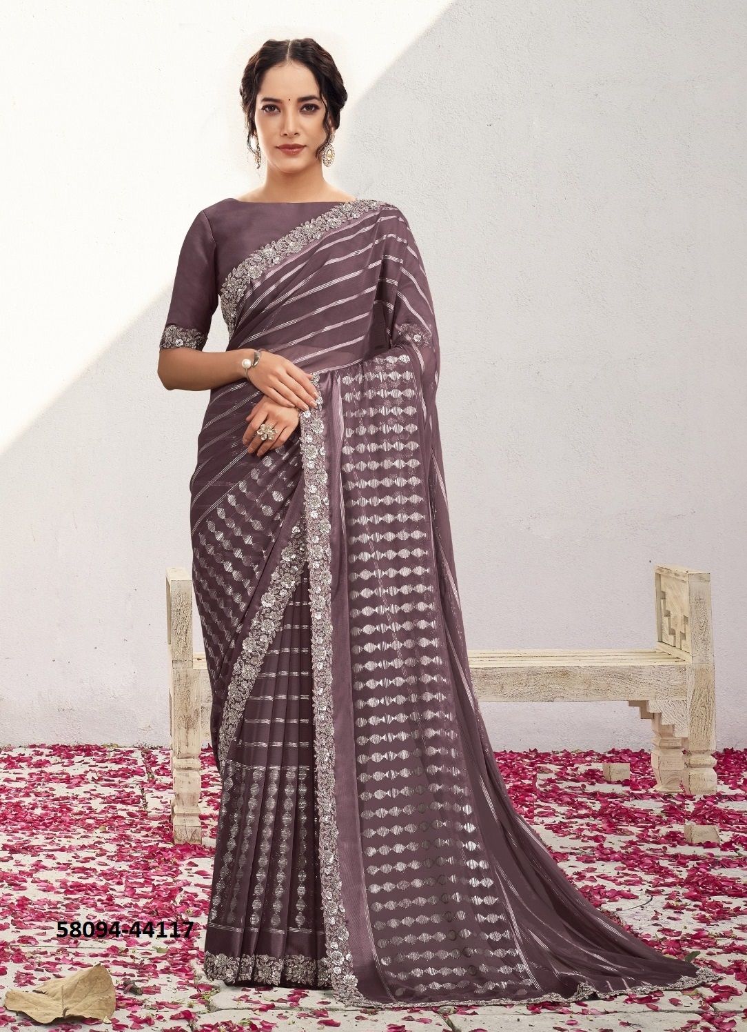 VARYA - Catalog # 58094 (Set of 12 Sarees) by Brand MAHOTSAV VARYA - Catalog # 58094 (Set of 12 Sarees) by Brand MAHOTSAV