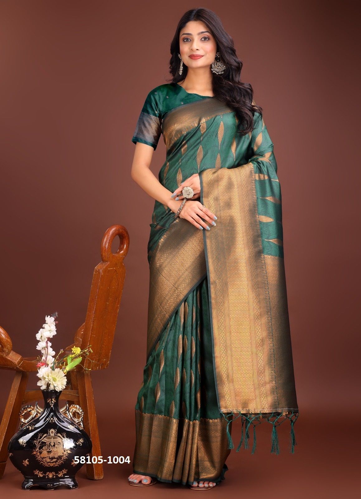 PALKI 2 - Catalog # 58105 (Set of 6 Sarees) by Brand STROLLAY ® PALKI 2 - Catalog # 58105 (Set of 6 Sarees) by Brand STROLLAY ®