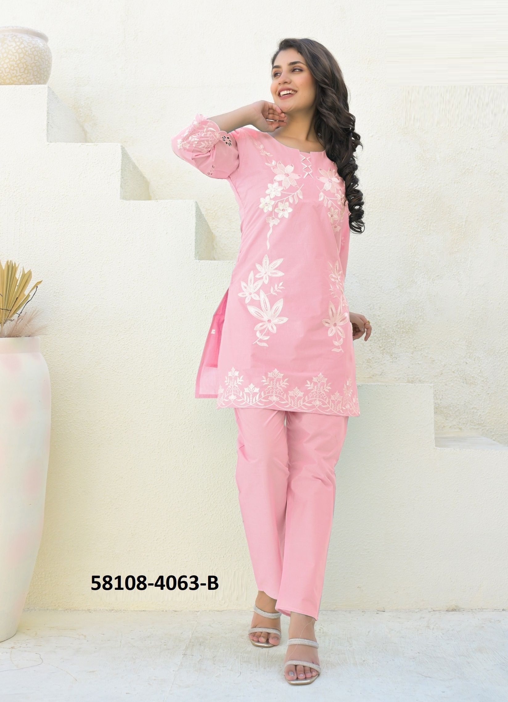 LIORA - Catalog # 58108 (Set of 4 SIZE-SETS [Tops With Bottoms]) by Brand AFSANA