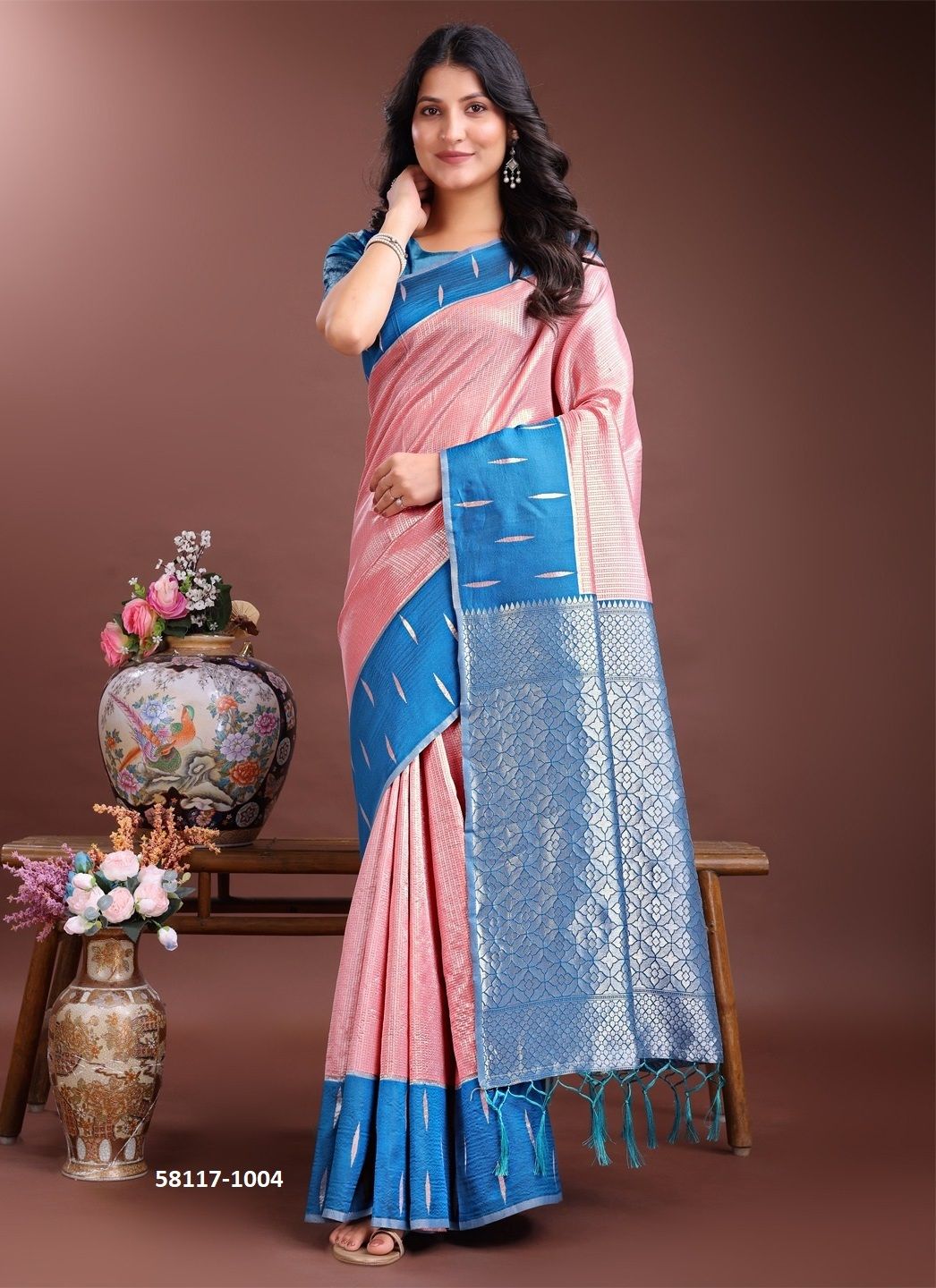 DAIRY MILK - Catalog # 58117 (Set of 8 Sarees) by Brand STROLLAY ®