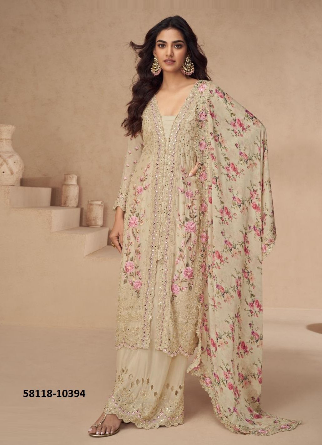 AARNA PLUS - Catalog # 58118 (Set of 5 Readymade Salwar Suits) by Brand AASHIRWAD AARNA PLUS - Catalog # 58118 (Set of 5 Readymade Salwar Suits) by Brand AASHIRWAD