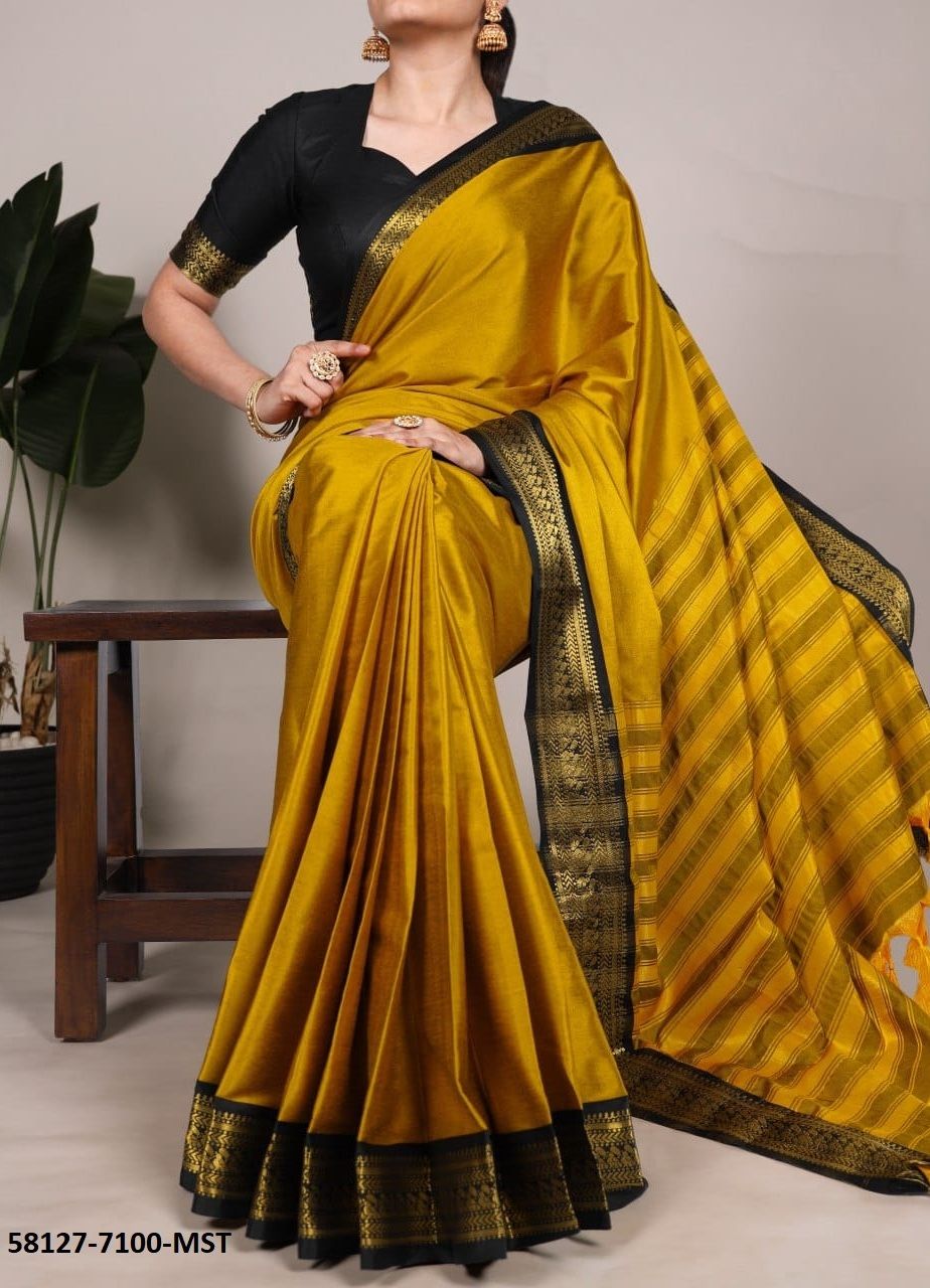 SERIES 7100 - Catalog # 58127 (Set of 4 Sarees) by Brand STROLLAY ®