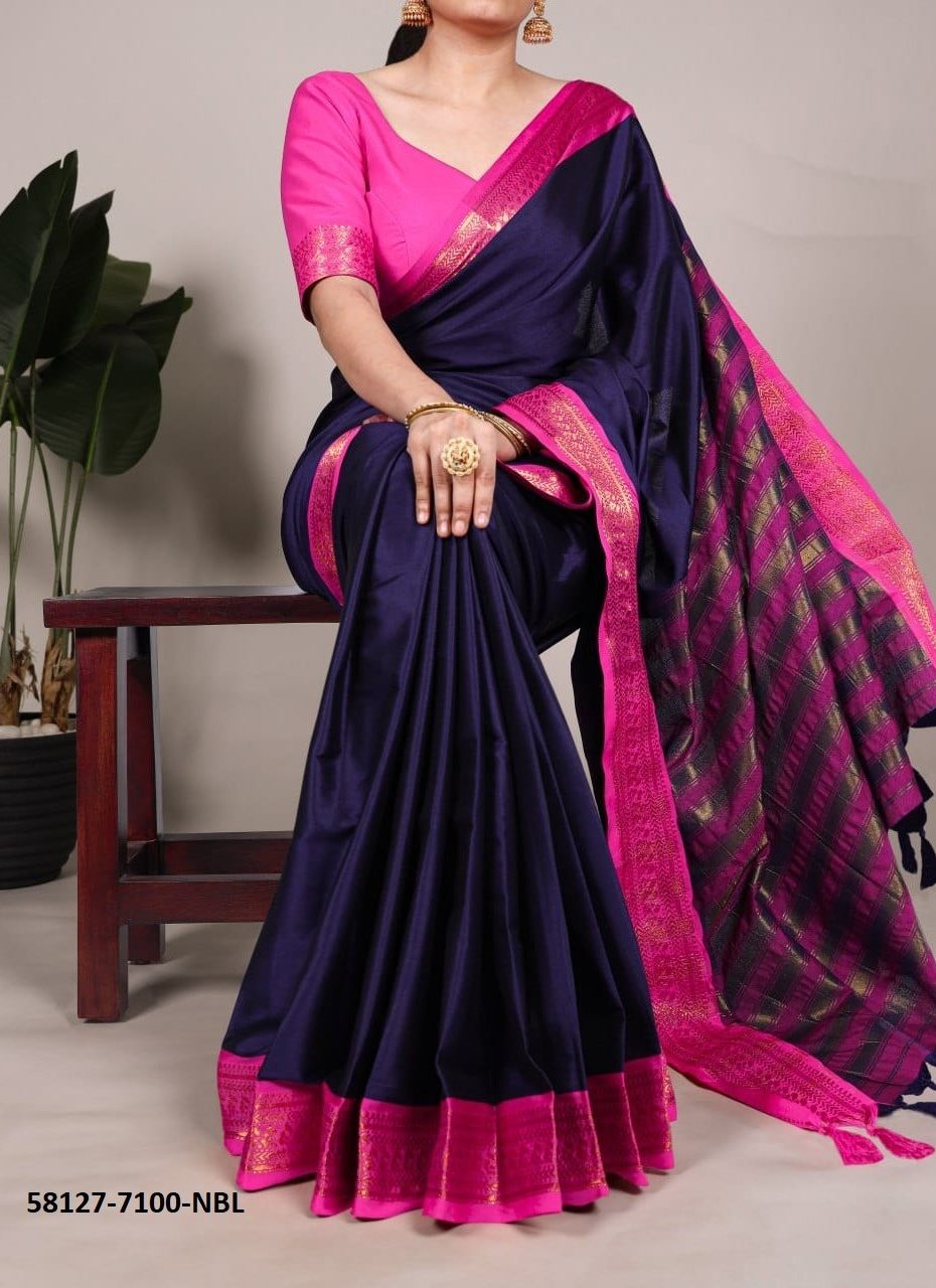 SERIES 7100 - Catalog # 58127 (Set of 4 Sarees) by Brand STROLLAY ®