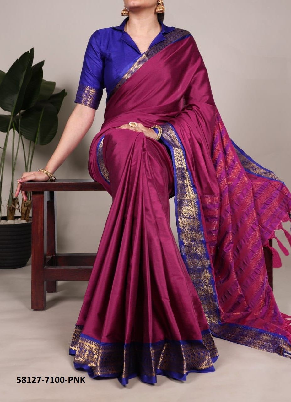 SERIES 7100 - Catalog # 58127 (Set of 4 Sarees) by Brand STROLLAY ®