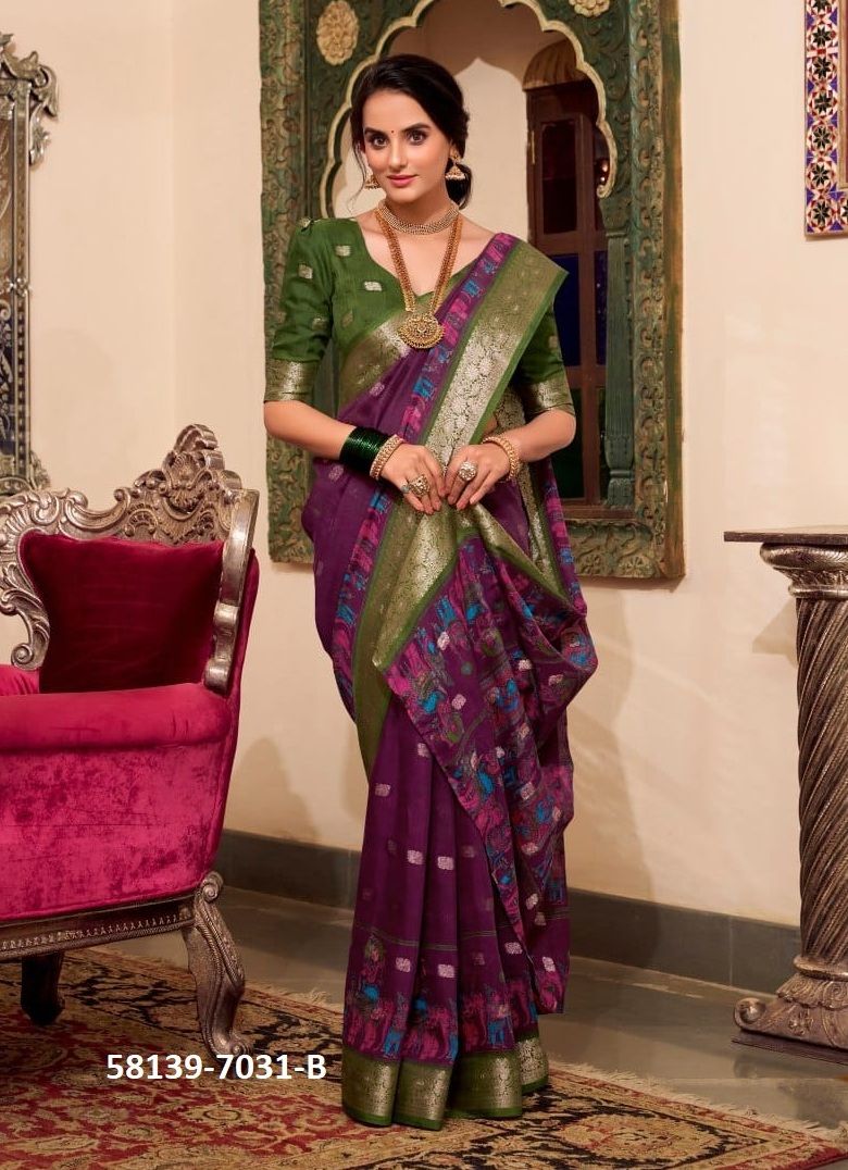 VEDANTI - Catalog # 58139 (Set of 4 Sarees) by Brand STROLLAY ® VEDANTI - Catalog # 58139 (Set of 4 Sarees) by Brand STROLLAY ®