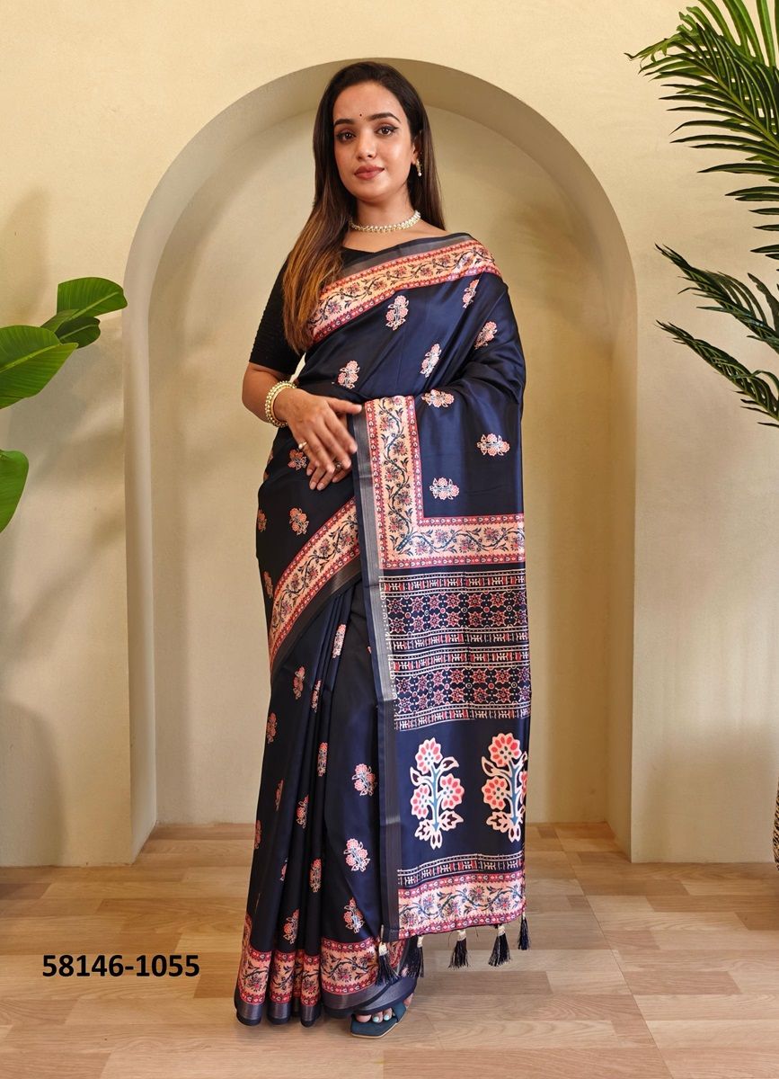 AKSHAR - Catalog # 58146 (Set of 5 Sarees) by Brand STROLLAY ® AKSHAR - Catalog # 58146 (Set of 5 Sarees) by Brand STROLLAY ®