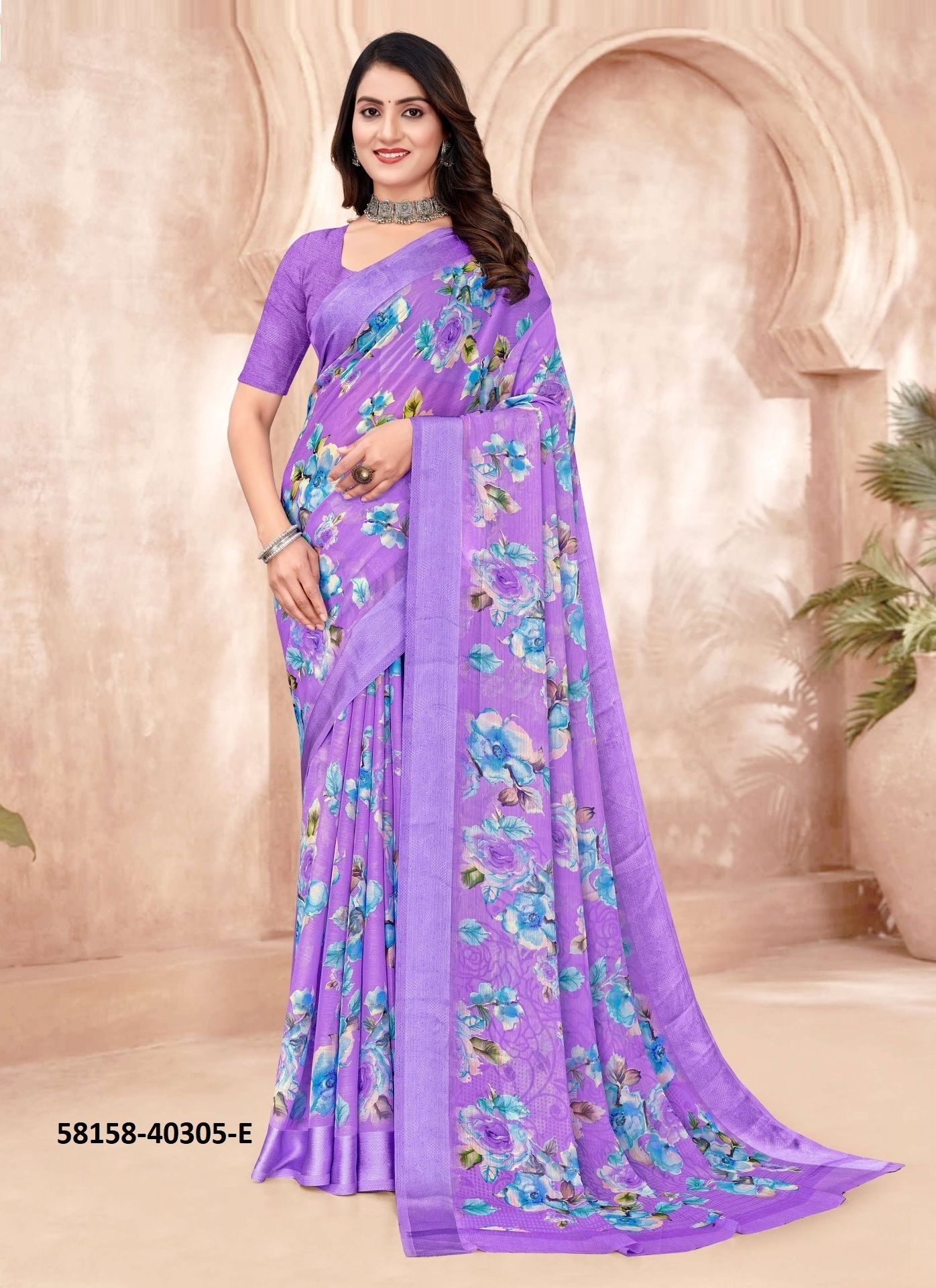 CHERRY 47 - Catalog # 58158 (Set of 6 Sarees) by Brand RUCHI SAREES CHERRY 47 - Catalog # 58158 (Set of 6 Sarees) by Brand RUCHI SAREES