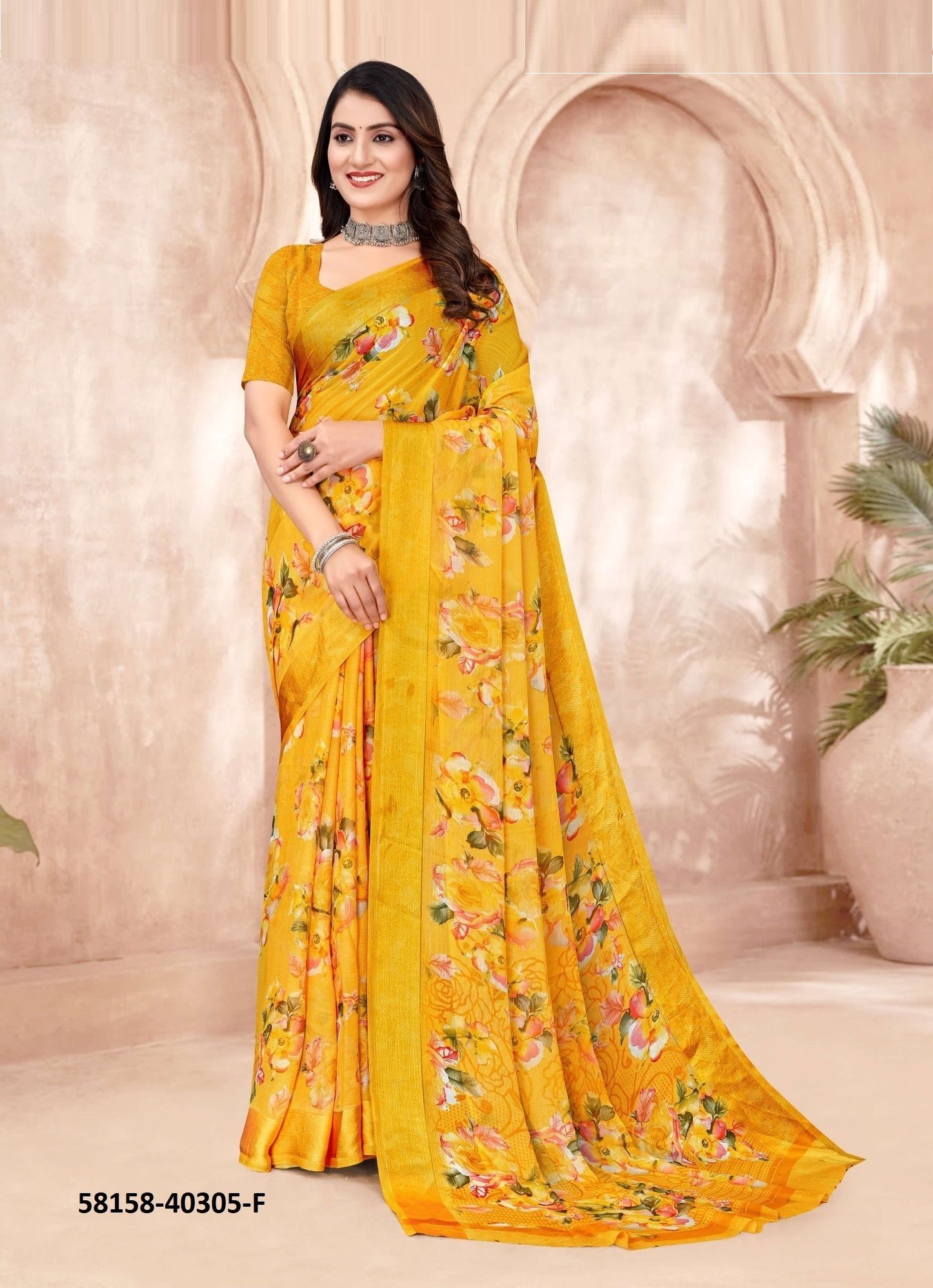 CHERRY 47 - Catalog # 58158 (Set of 6 Sarees) by Brand RUCHI SAREES CHERRY 47 - Catalog # 58158 (Set of 6 Sarees) by Brand RUCHI SAREES